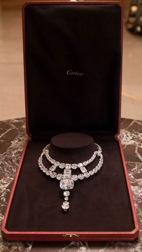 cartier diamond necklace replica